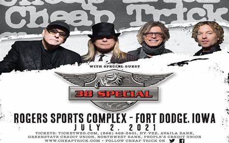 1 Ticket to Cheap Trick & .38 Special